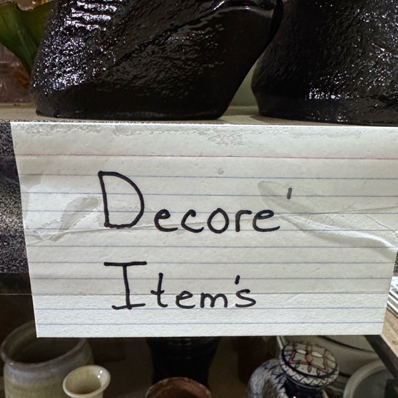 Vintage Hull Fan Vase #50 White Maroon Gazelle Deer  Scalloped Top - Picture 10 of 10